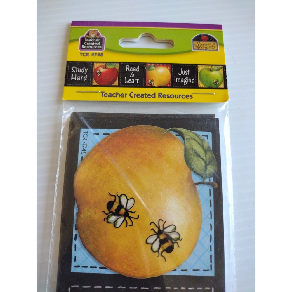 Teacher Created Resources Susan Winget Colorful‎ Apples Straight Border TCR4748